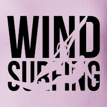 Windsurfing nápis