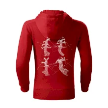 Skrútený stožiar vysokého vedenia