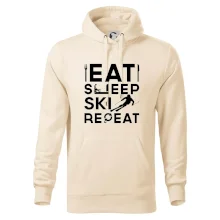 Eat sleep ski repeat