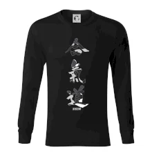 Aikidó maskáčový nápis Aikidó maskáčový nápis