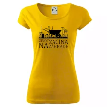 Život začína na záhrade