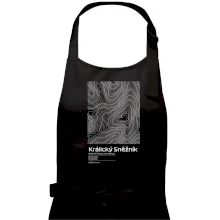 Králický Sněžník - vrstevnice v obdĺžniku