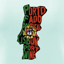 Mapy - názvy miest - Portugalsko