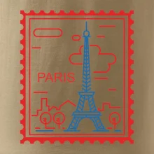 Paríž známka jednoduchá Paríž známka jednoduchá