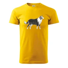 Border kólia kreslená