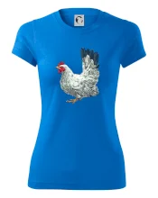 Sliepka kreslená biela