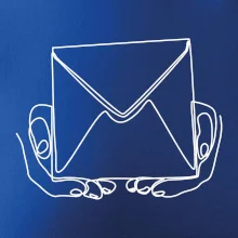 Obálka pôšták jedným ťahom Obálka pôšták jedným ťahom