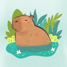 Kapybara vo vode Kapybara vo vode