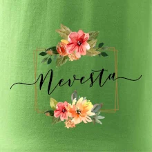 Nevesta štvorec oranžový