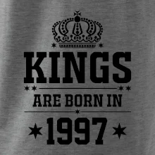 Kings are born in 1997 Kings are born in 1997