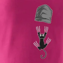 Mačka vypadla z vrecka