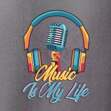 Music is my life slúchadlá