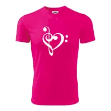 Husľový kľúč srdce Husľový kľúč srdce