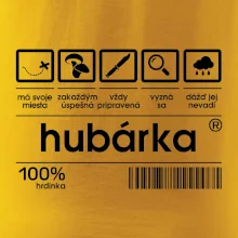 Čiarový kód Hubárka Čiarový kód Hubárka