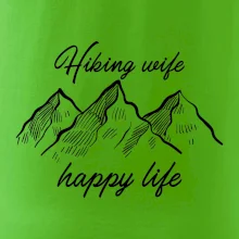 Hiking wife happy life