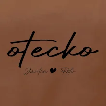 Otecko - tričko s menami deti