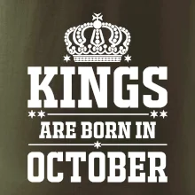 Kings are born in October