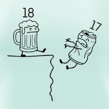 Pivo narodeniny - útes 18 rokov