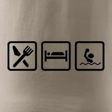 Eat sleep vodné pólo v rade