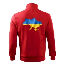 Ukrajina vlajka mapa Ukrajina vlajka mapa