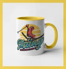 Skiing winter extreme cup