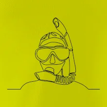 Potápač jedným ťahom