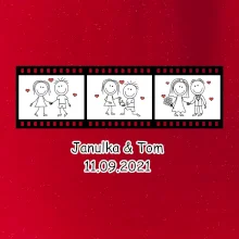 Svadobný deň - váš nápis (Hana-creative)