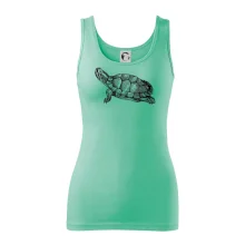 Ceruzkou kreslená korytnačka