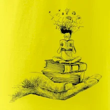 Čitateľ - ruka kreslená Čitateľ - ruka kreslená