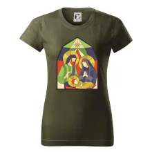 Vitráž - jasličky