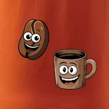 Parové tričko - Hrnček a káva