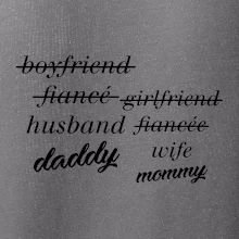 Partnerské tričko nastávajúci rodičia