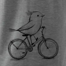 Vtáčik na bicykli