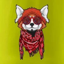 Červená panda hipster Červená panda hipster