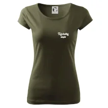 Tvoj vlastný nápis písací - na prsníku