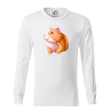 Morča - kreslené, bielo oranžové