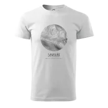 Severák - vrstevnice v kruhu