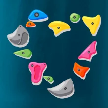 Lezenie na stene - srdce