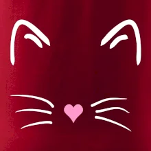 Mačka - srdce namiesto nosa