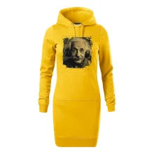 Albert Einstein so slúchadlami Albert Einstein so slúchadlami