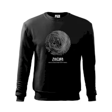 Zvičina - vrstevnice v kruhu