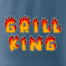 Grill King ohnivý nápis