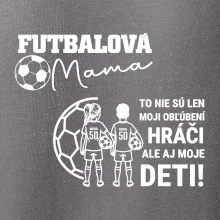 Futbalová mama - syn a dcéra (vaše meno a číslo)