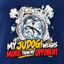 My judogi weighs more than my opponent