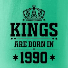 Kings are born in 1990
