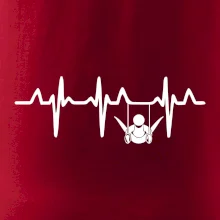 EKG cvičenie na kruhoch