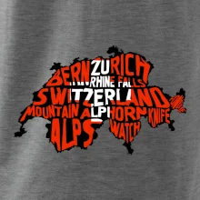 Mapy - názvy miest - Švajčiarsko Mapy - názvy miest - Švajčiarsko