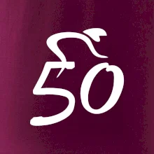 Cyklista oslavuje päťdesiatku (50)