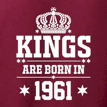 Kings are born in 1961