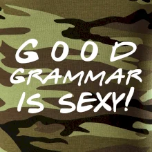Good grammar is sexy